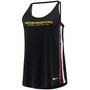Women's Black Washington Football Team Fashion Performance Tank Top