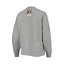 Women's Heathered Gray Boston Red Sox Cooperstown Collection Logo Lightweight Pullover Sweatshirt