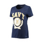 Women's Navy Navy Midshipmen T-shirt