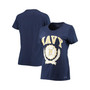 Women's Navy Navy Midshipmen T-shirt