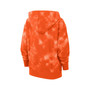 Women's Orange WNBA Logowoman Team 13 Tie-Dye Performance Full Zip Hoodie