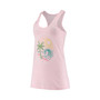 Women's Pink Pittsburgh Pirates Spring Training Circle Scene Tri-Blend Tank Top