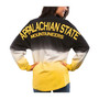 Women's Black Appalachian State Mountaineers Ombre Long Sleeve Dip-Dyed