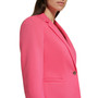 Women’s Notched-Lapel Single-Button Blazer