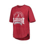 Women's Crimson Alabama Crimson Tide Vintage-Like Wash Poncho Captain T-shirt