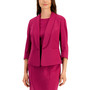 Women's Shawl-Collar Open-Front Jacket