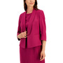 Women's Shawl-Collar Open-Front Jacket