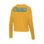 Women's Gold Los Angeles Chargers Pocket Thermal Long Sleeve T-shirt