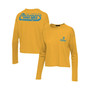 Women's Gold Los Angeles Chargers Pocket Thermal Long Sleeve T-shirt