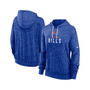 Women's Royal Buffalo Bills Plus Size Gym Vintage-Like Pullover Hoodie