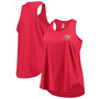 Women's Branded Red Tampa Bay Buccaneers Plus Size Racerback Scoop Neck Tank Top