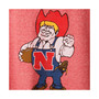 Women's Heathered Scarlet Nebraska Huskers Tri-Blend Crew Neck T-shirt