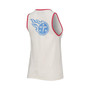 Women's White and Red Tennessee Titans Throwback Pop Binding Scoop Neck Tank Top