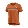 Women's Branded Texas Orange Texas Longhorns Tie Breaker T-shirt