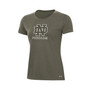 Women's Olive Notre Dame Fighting Irish Freedom Performance T-shirt