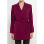 Women's Straight Belted Blazer
