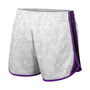 Women's White, Black LSU Tigers The Plastics Geo Print Shorts