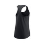 Women's Black New Orleans Saints Team Name City Tri-Blend Racerback Tank Top