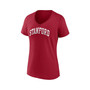 Women's Branded Cardinal Stanford Cardinal Basic Arch V-Neck T-shirt