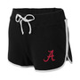 Women's Black Alabama Crimson Tide Relay French Terry Shorts