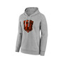 Women's Branded Heather Charcoal Cleveland Browns Dawg Logo Pullover Hoodie