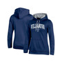 Women's Navy Villanova Wildcats Arch Logo 2.0 Pullover Hoodie