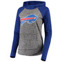 Women's Heathered Gray-Royal Buffalo Bills Championship Ring Pullover Hoodie