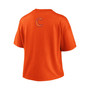 Women's Orange Clemson Tigers Crop T-shirt