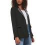 Women's Imitation Pearl Collar Blazer