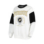 Women's White Purdue Boilermakers It's A Vibe Dolman Pullover Sweatshirt