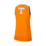 Women's Tennessee Orange and Gray Tennessee Volunteers High Neck 2-Hit Performance Tank Top