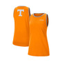 Women's Tennessee Orange and Gray Tennessee Volunteers High Neck 2-Hit Performance Tank Top