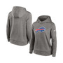 Women's Heather Charcoal Buffalo Bills Performance Pullover Hoodie