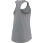 Women's Heather Charcoal Washington Football Team Scoop Neck Racerback Performance Tank Top