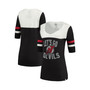Women's Black New Jersey Devils Game Day Debut V-Neck T-shirt
