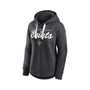Women's Branded Heather Charcoal New Orleans Saints Set To Fly Pullover Hoodie