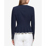 Women's Zip-Front Peplum Jacket