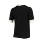 Women's Black Los Angeles Lakers Slim Ringer T-shirt
