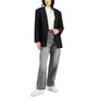 Women's Solid-Color Oversized Blazer