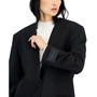 Women's Solid-Color Oversized Blazer