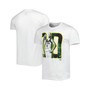 Men's and Women's Sue Bird White Seattle Storm Player Skyline T-shirt