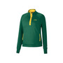 Women's Green NDSU Bison Kipling Raglan Quarter-Snap Top