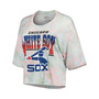 Women's Threads Chicago White Sox Cooperstown Collection Tie-Dye Boxy Cropped Tri-Blend T-shirt