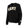 Women's Black Army Black Knights Campanile Pullover Sweatshirt