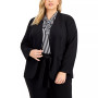 Trendy Plus Size Open-Front Blazer, Created for Macy's