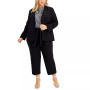 Trendy Plus Size Open-Front Blazer, Created for Macy's
