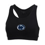 Women's Black Penn State Nittany Lions Support Your Team Sports Bra