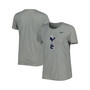Women's Heather Gray Tottenham Hotspur Legend Performance T-shirt