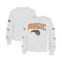 Women's '47 White Orlando Magic 2021/22 City Edition Call Up Parkway Long Sleeve T-shirt