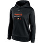 Women's Black San Francisco Giants Authentic Collection Performance Pullover Hoodie